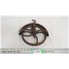 Image 1 : vintage 10" well pulley