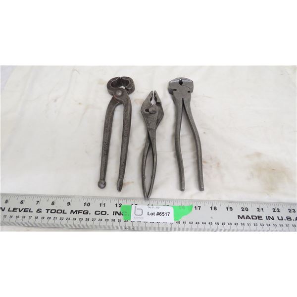 (3) blacksmith tools