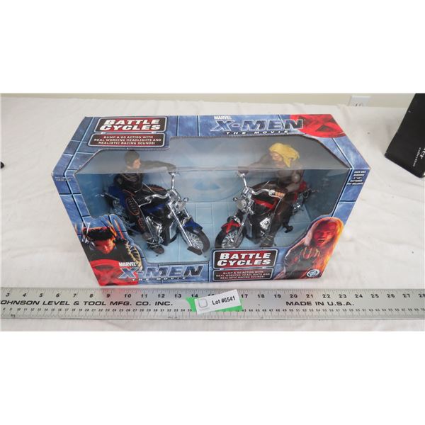 Toy Biz Xmen battle cycles battery operated (New in box)