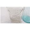 Image 2 : (2) vintage mason jars (perfect seal, square mason) half gallon