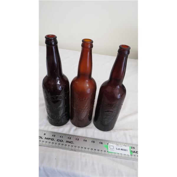 Vancouver brewing (2) nanaimo brewing (1) bottles