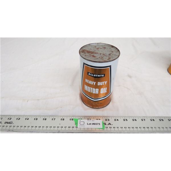 allstate heavy duty motor oil (full) 1qt can