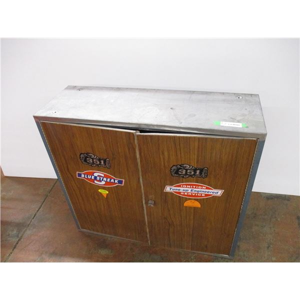 parts cabinet 32.5x11x29 tin