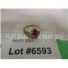 Image 3 : 10kt gold ring in case