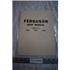 Image 1 : Ferguson Models TE20, TO20, and TO30 Shop Manual