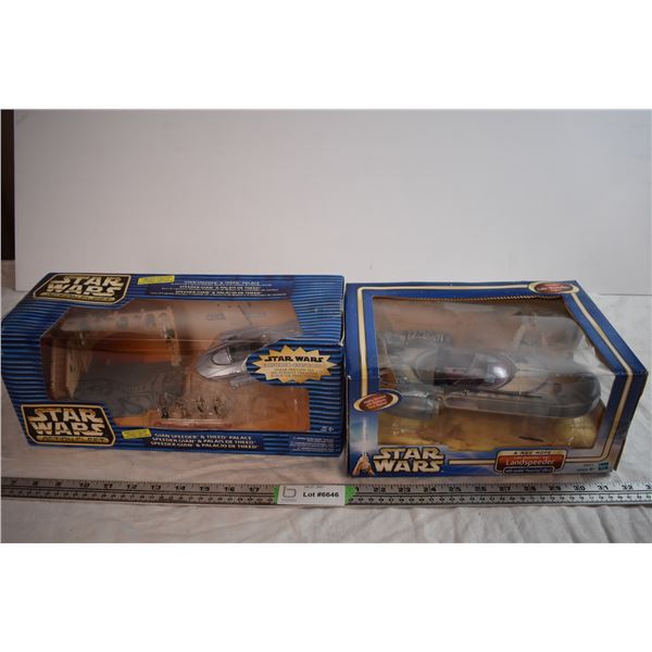 Star Wars Episode IV and I Ship Toy Sets