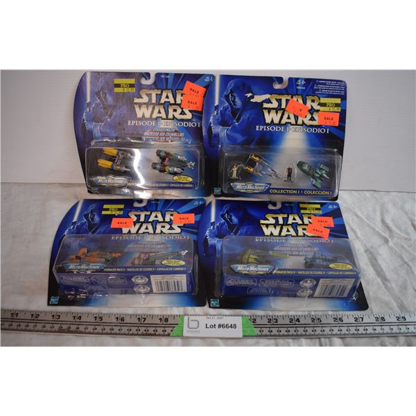 Star Wars Episode I Micro Machines Podracer Sets
