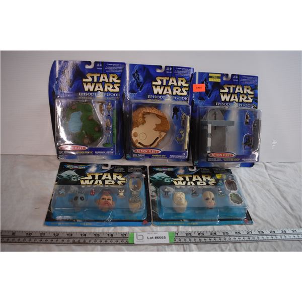 Star Wars Micro Machines and Episode I Mini Scenes