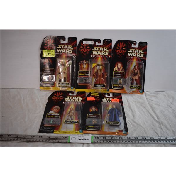 Star Wars Episode I Commtech Figures