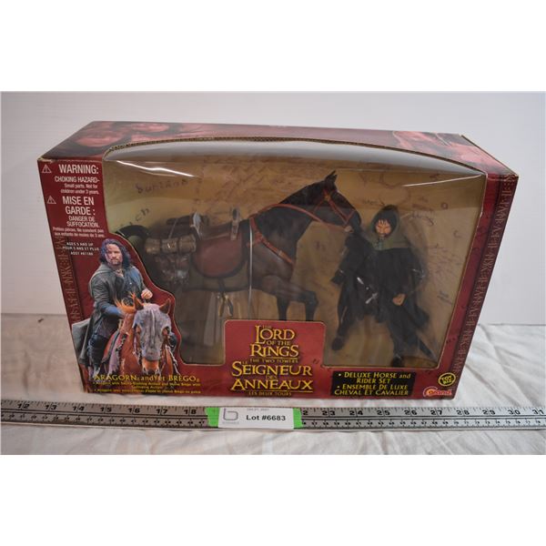 Lord of the Rings Deluxe Horse and Rider Set