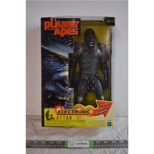 Electronic Planet of the Apes Figure (Some Damage to Box)