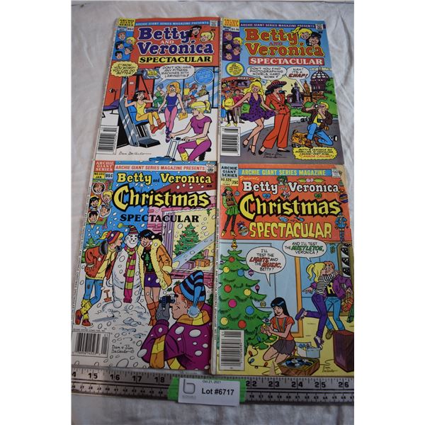 Betty and Veronica Spectacular Comics - No. 595, 525, 593, 588