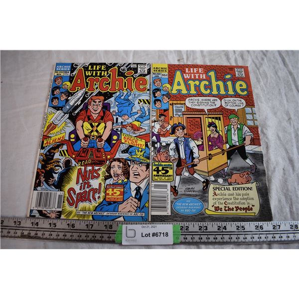 Life With Archie 45th Anniversary Comics - No. 263 and 264
