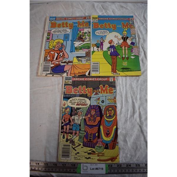 Betty and Me Comics - No. 138, 140, 149