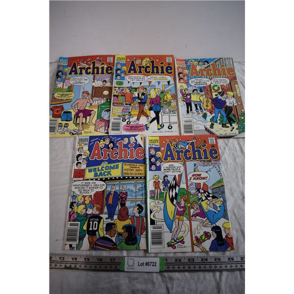 Archie Comics - No. 361, 362, 364, 367, 371