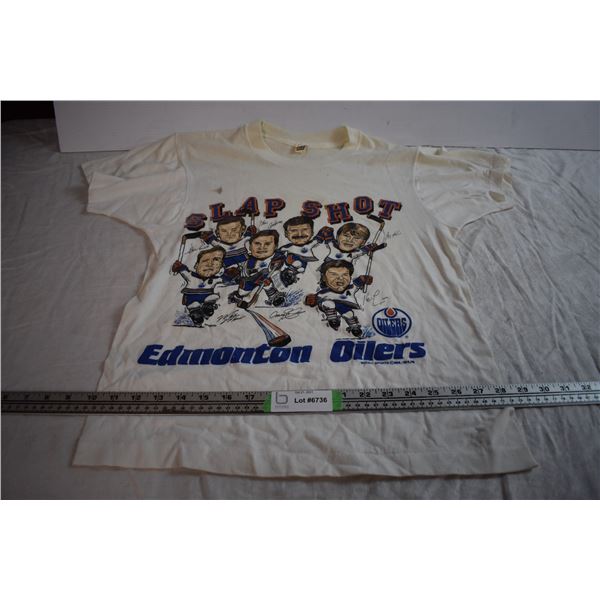 Vintage Edmonton Oilers T-Shirt (Size M)