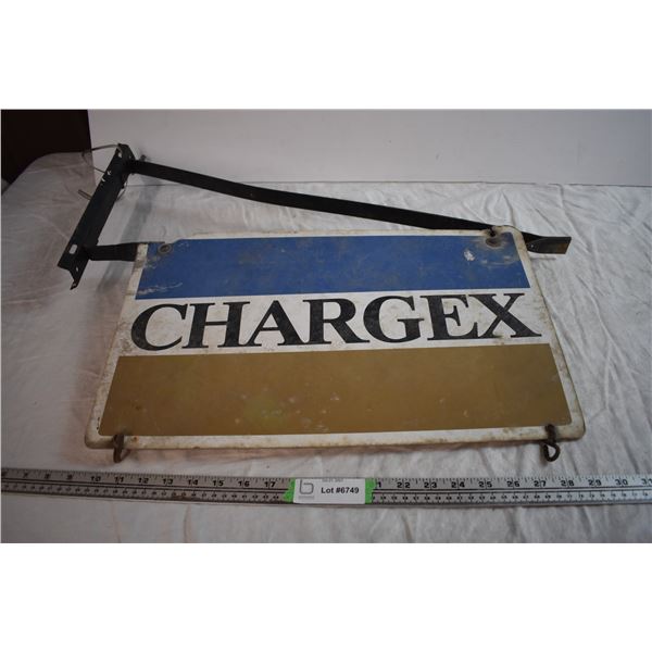 Chargex Advertising Sign