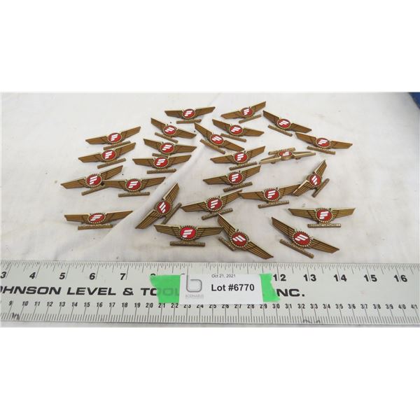 Frontier airlines pins