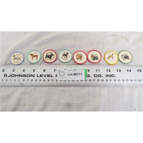 Hunters potato chip wheels (dog picture)