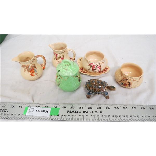 wade cups, saucers, ornaments