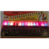 Image 2 : noma 15 light christmas light in original box - (2 bulbs dont light up)