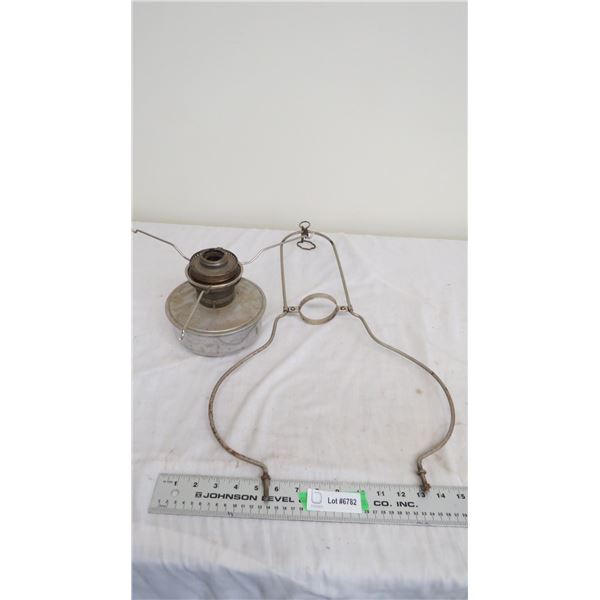 aladdin lamp with bracket (no shade)