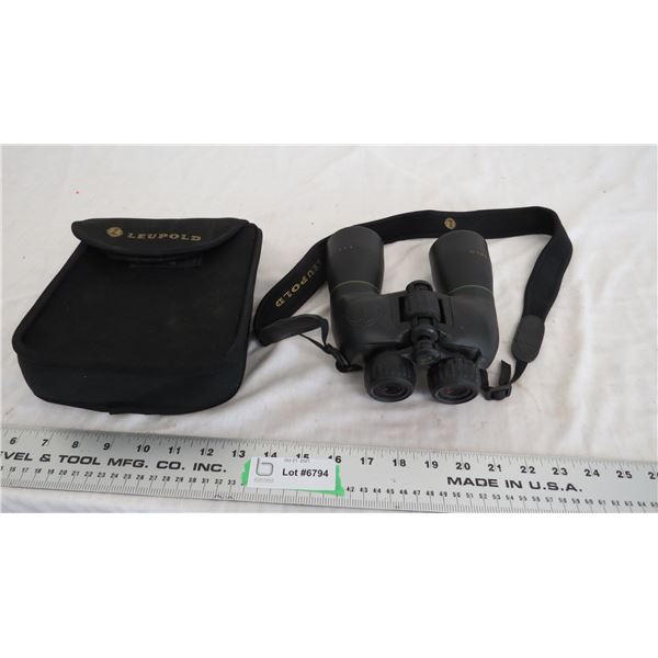 leapold rogue 10x50 binoculars + Case