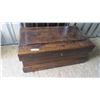 Image 1 : Vintage Storage Trunk with Shelves + with key - 39x31x16