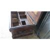 Image 8 : Vintage Storage Trunk with Shelves + with key - 39x31x16