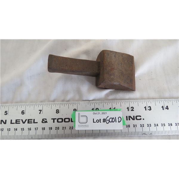 Vintage Anvil Chisel - 6" Long