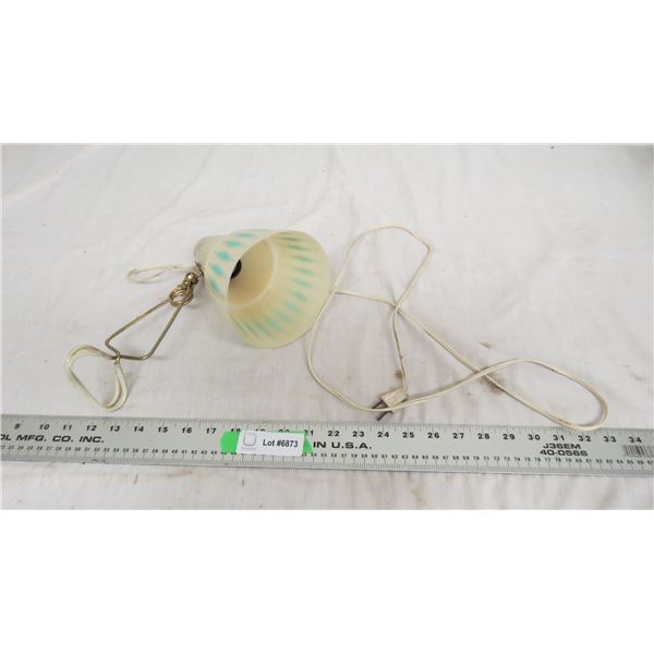 Vintage clip on light