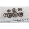 Image 1 : cast iron? toy wheels