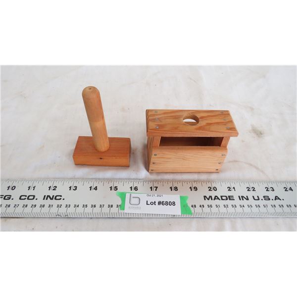 salesman sample? butter press