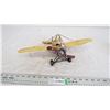 Image 2 : tin toy airplane - 11" long