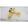 Image 5 : tin toy airplane - 11" long