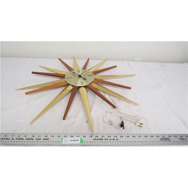 ingram starburst clock (working)