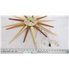 Image 3 : ingram starburst clock (working)