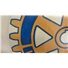 Image 4 : rotary international aluminum? sign (30" diameter) Double Sided