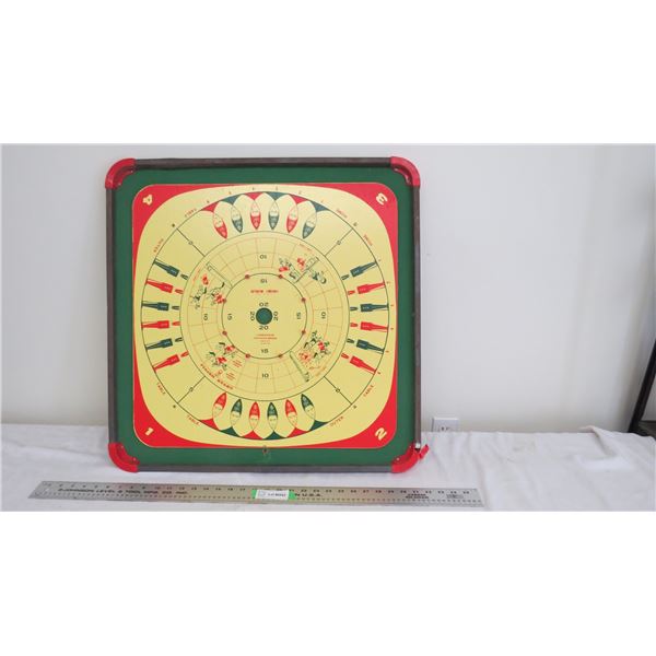 vintage combination crokinole board