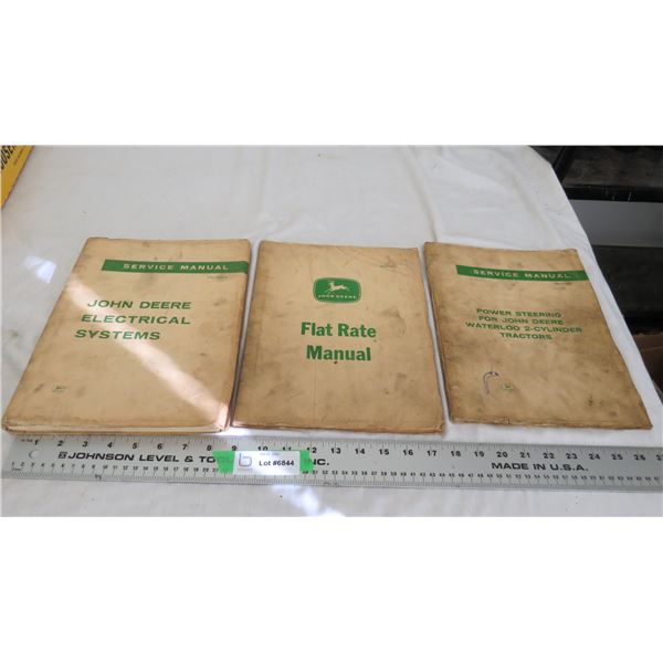 J.D Power steering for waterloo 2-Cyl tractors service manual