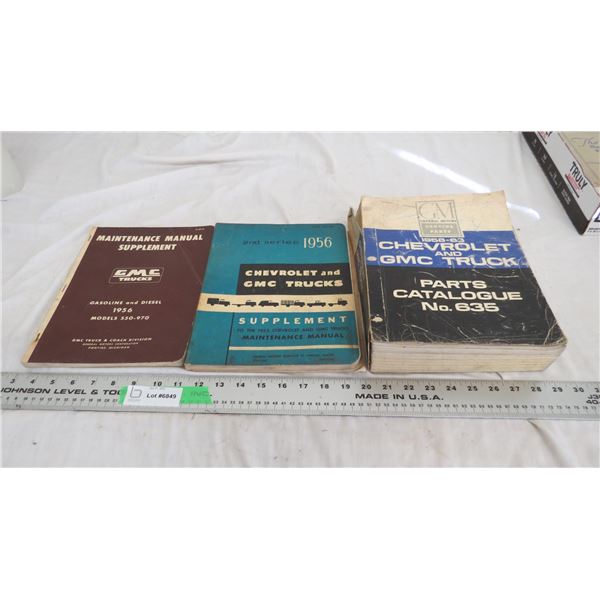 GMC + Chevrolet parts catalog + manuals