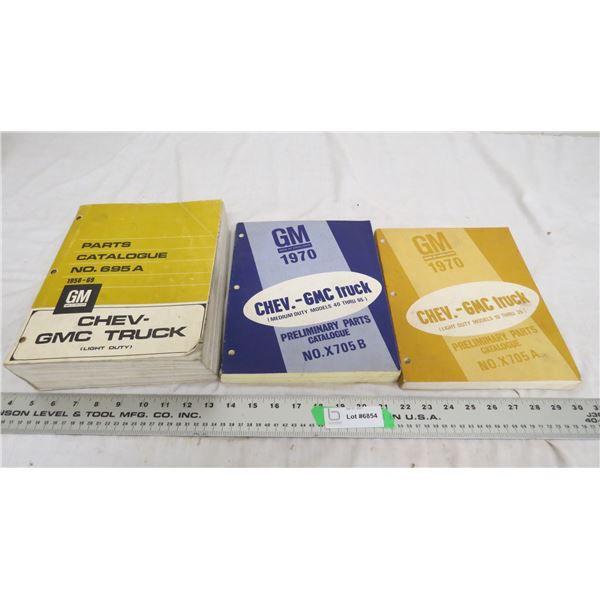 1958-69, 70 Chev GMC Truck parts catalog (3)