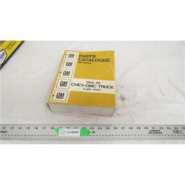 1958-68 Chev GMC Truck parts catalog