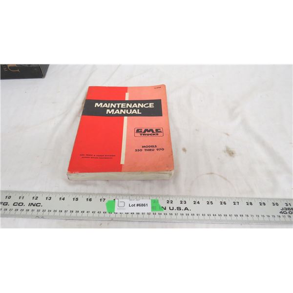 GMC Trucks models 550-970 maintenance manual