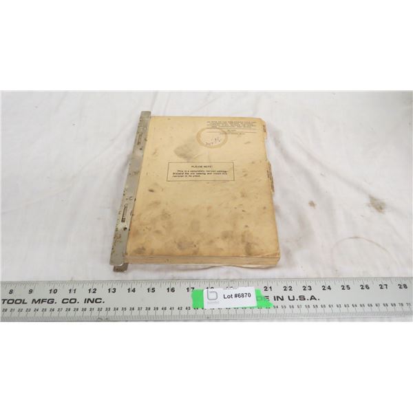 J.D 3020 parts catalog (1965?)