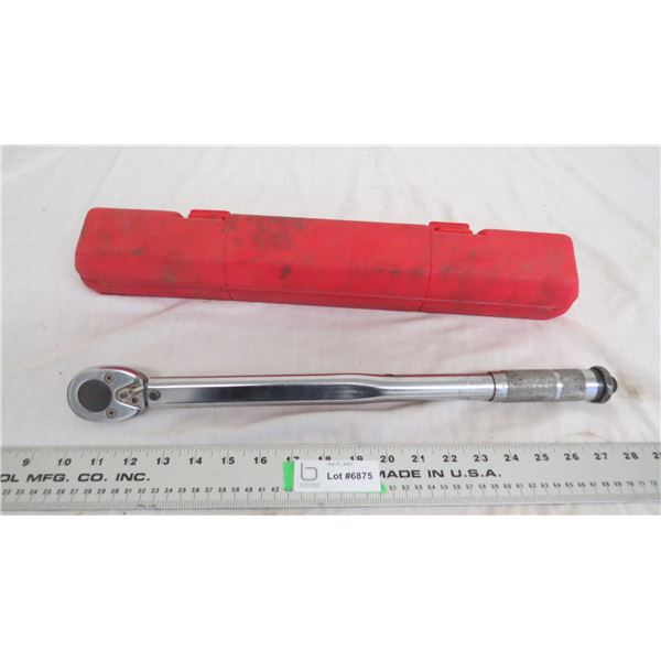 150ft lbs torque wrench - incase