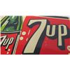 Image 6 : 7up enamel double sided flange sign 16x18.5"