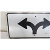 Image 2 : 2-way aluminum sign - 13.75x23.75