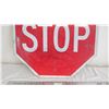 Image 3 : stop - aluminum sign - 29.5x29.5