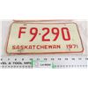 Image 3 : 1971 - pair of Sask License Plates
